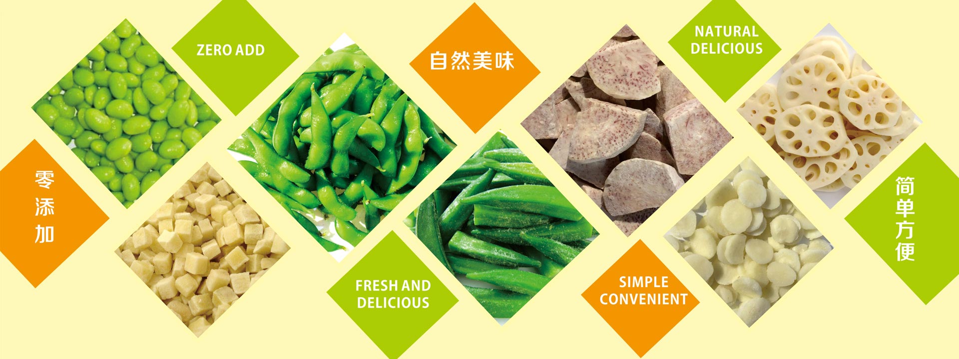 Frozen vegetables / Frozen fruit